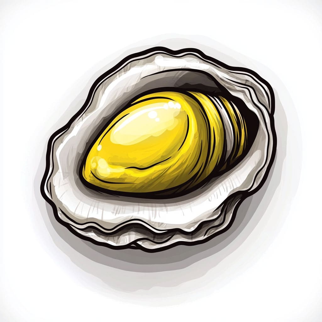 How to Draw an Oyster logo