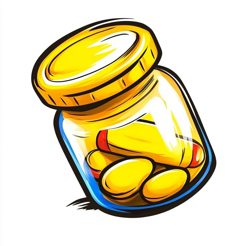 How to Draw a Pill Bottle logo