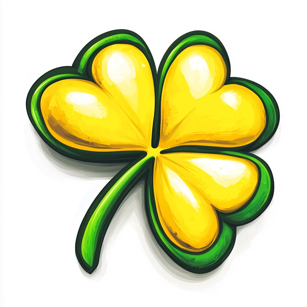 How to Draw a Shamrock logo