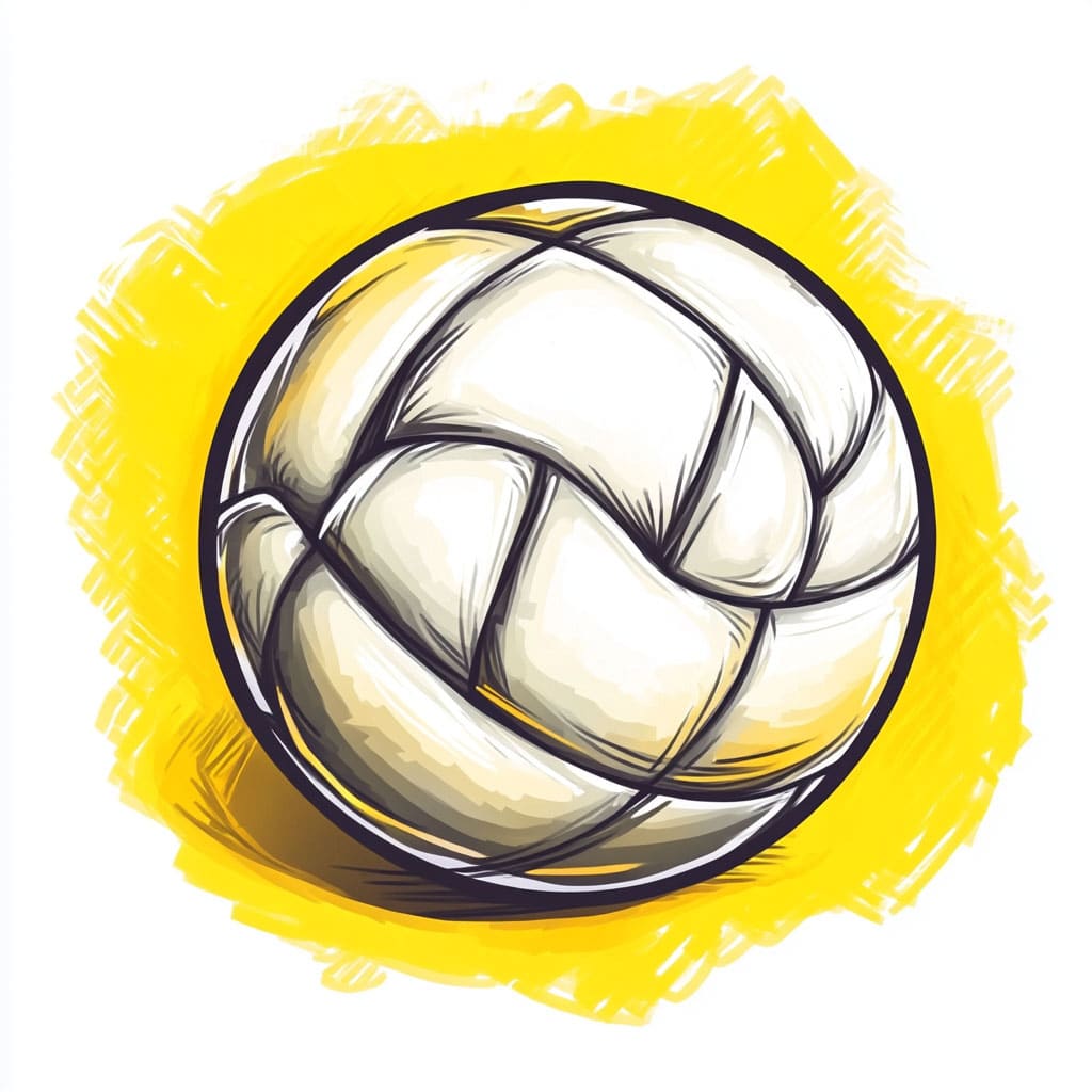 logo of a volleyball