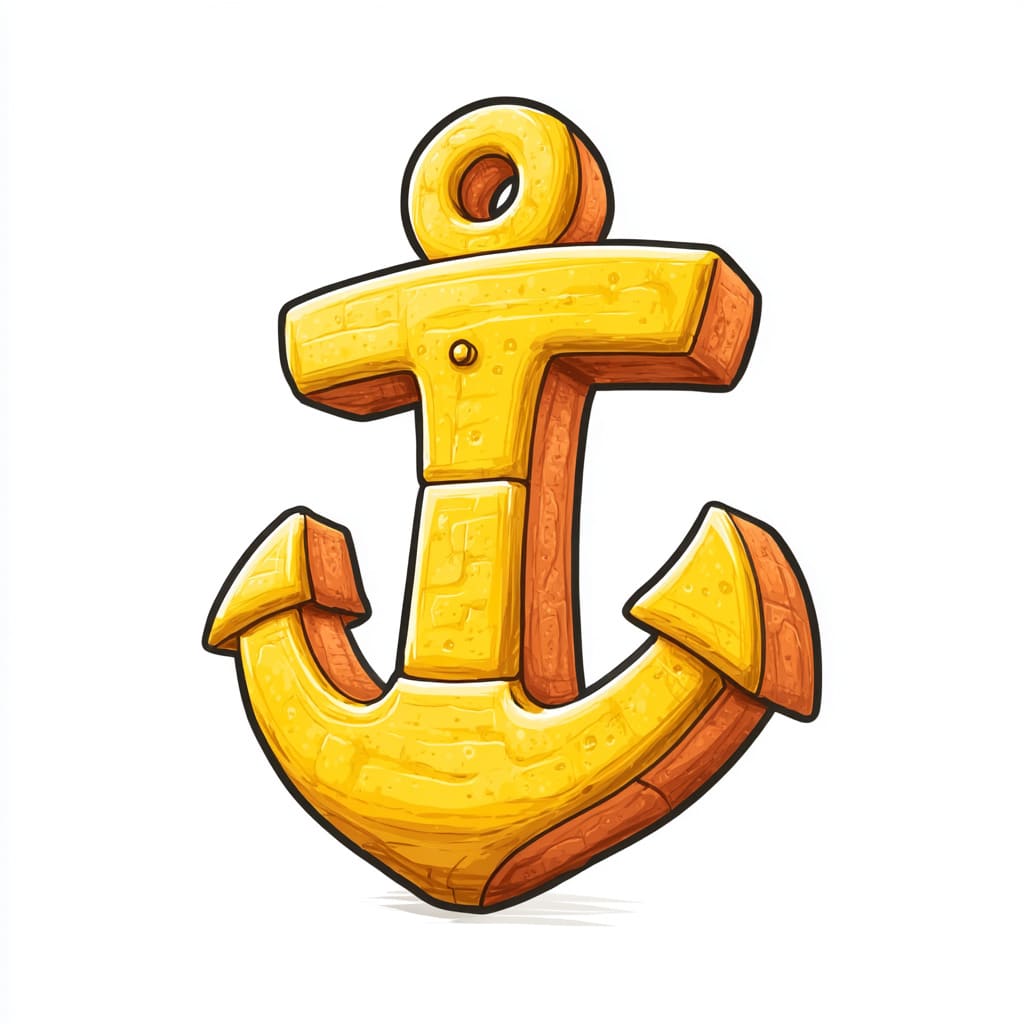 How to Draw an Anchor logo