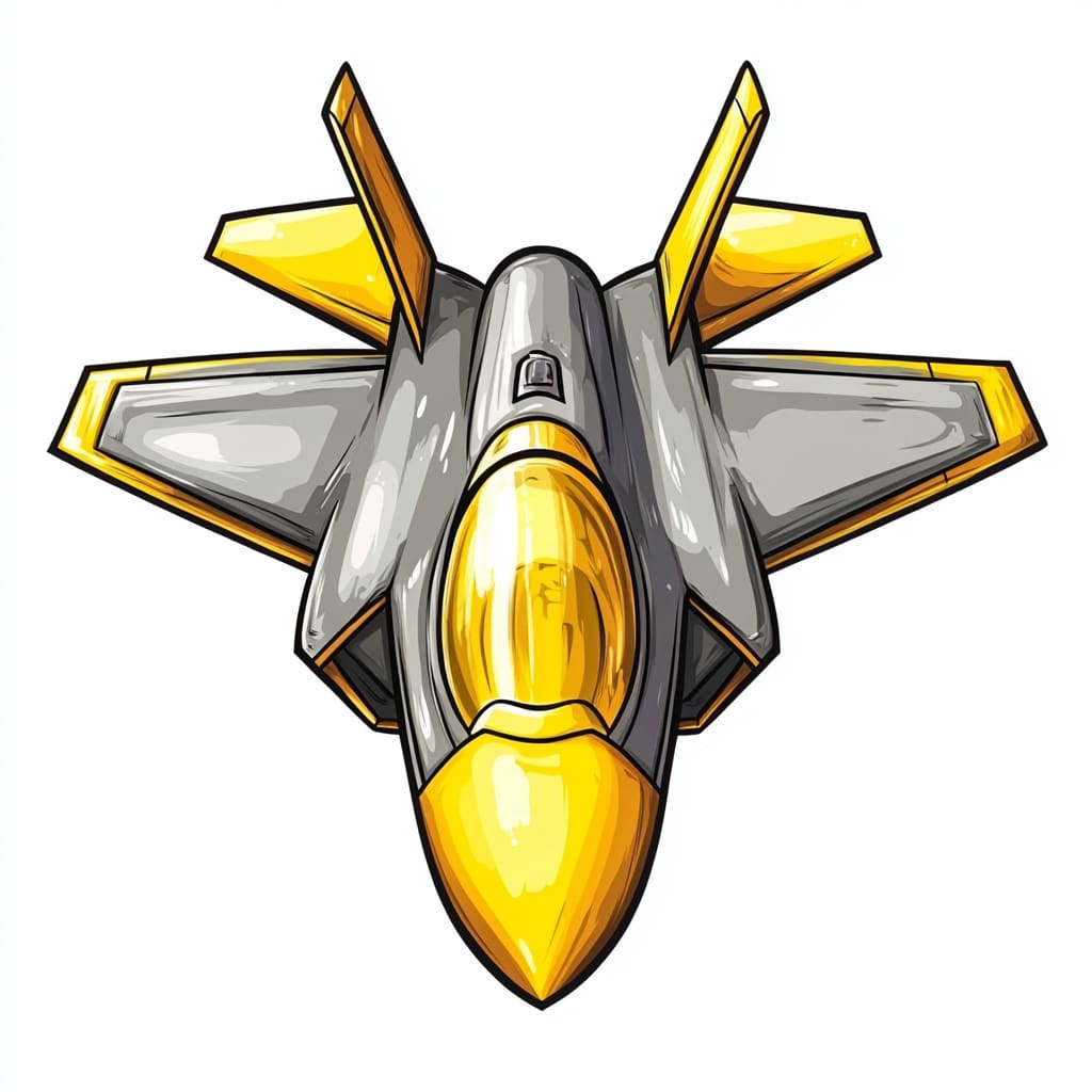How to Draw an F35 logo