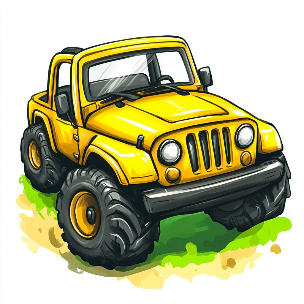 How to Draw a Jeep logo