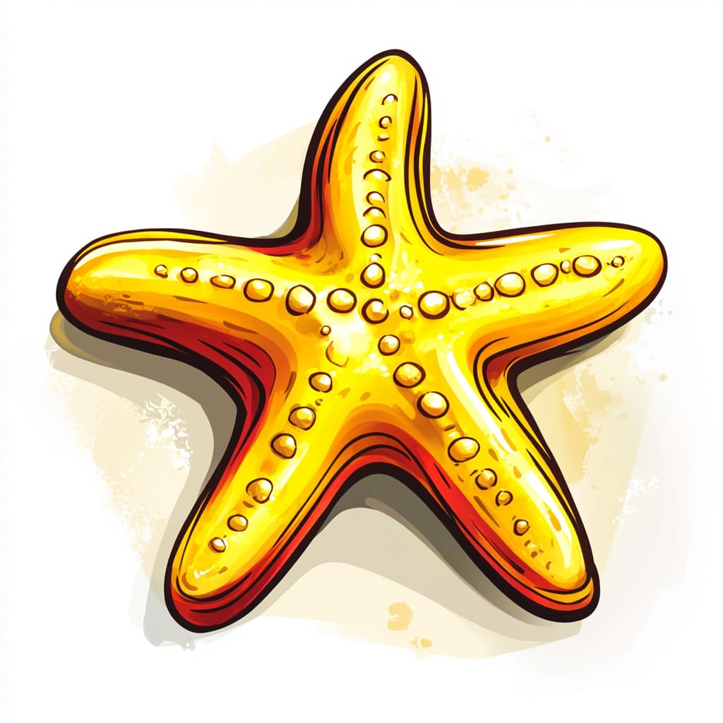 How to Draw a Starfish logo