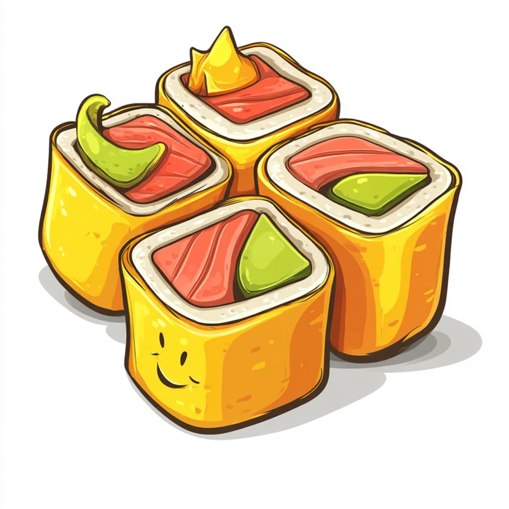 How to Draw Sushi logo