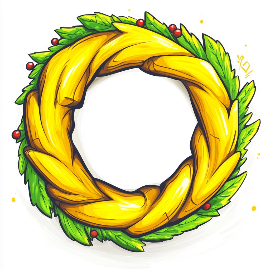 How to Draw a Wreath logo